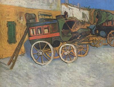 Vincent Van Gogh Tarascon Diligence (nn04) oil painting image